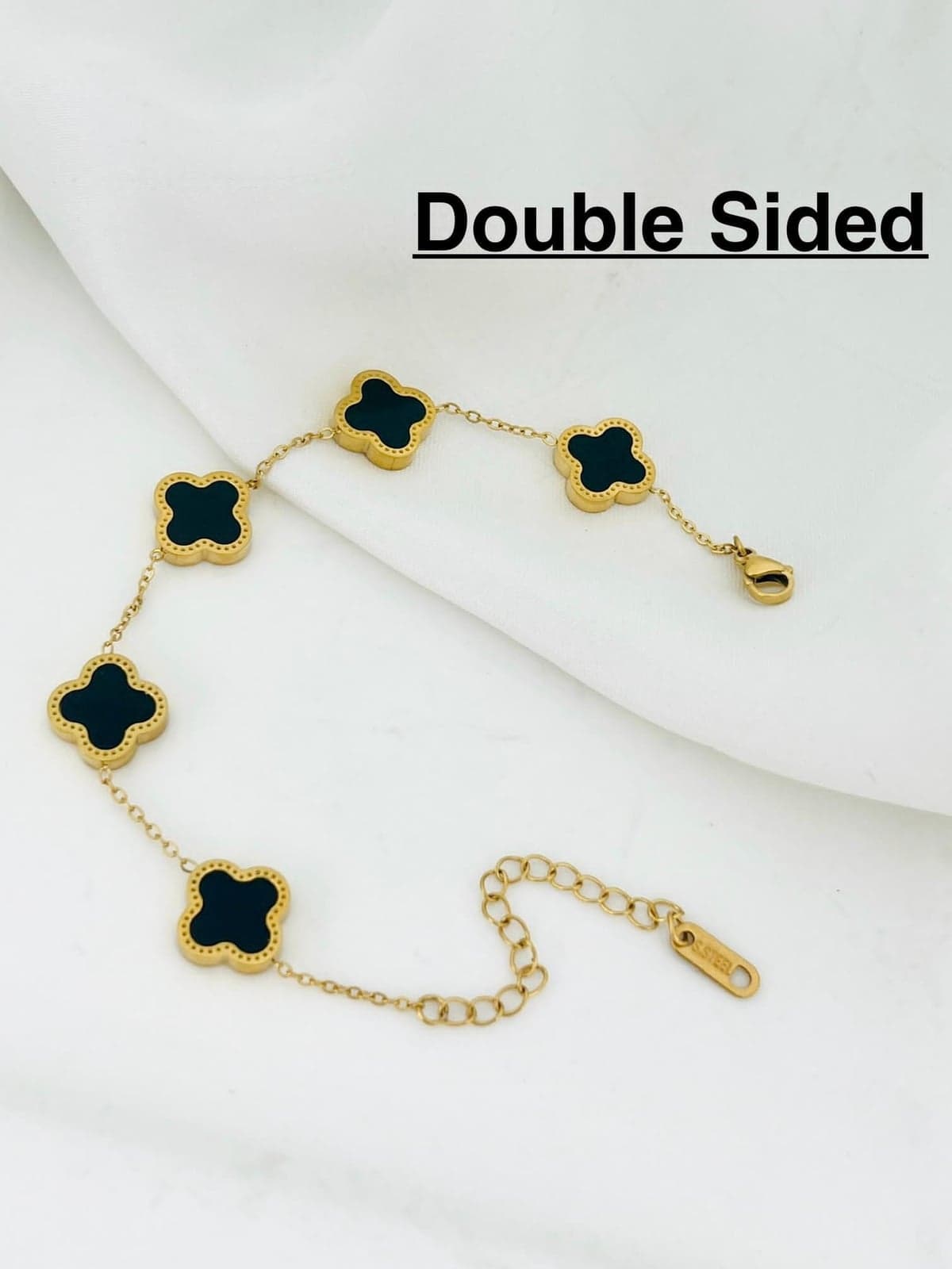 Pearl Flower Double Strand Bracelet